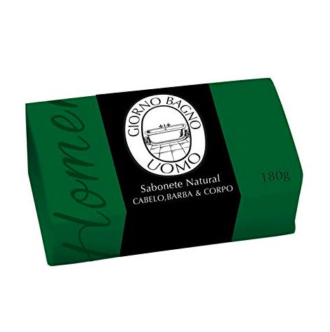 SABONETE BARRA VERDE GIORNO UOMO 180G