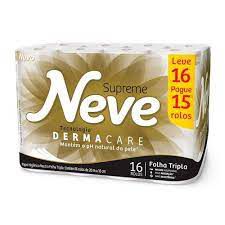 PAPEL HIGIENICO NEVE 20M L16 P15 SUPREME