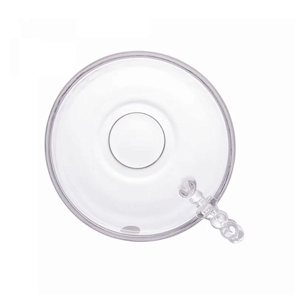 Conjunto 4 Xícaras De Chá De Cristal Sem Pires Pearl 180ml - Wolff