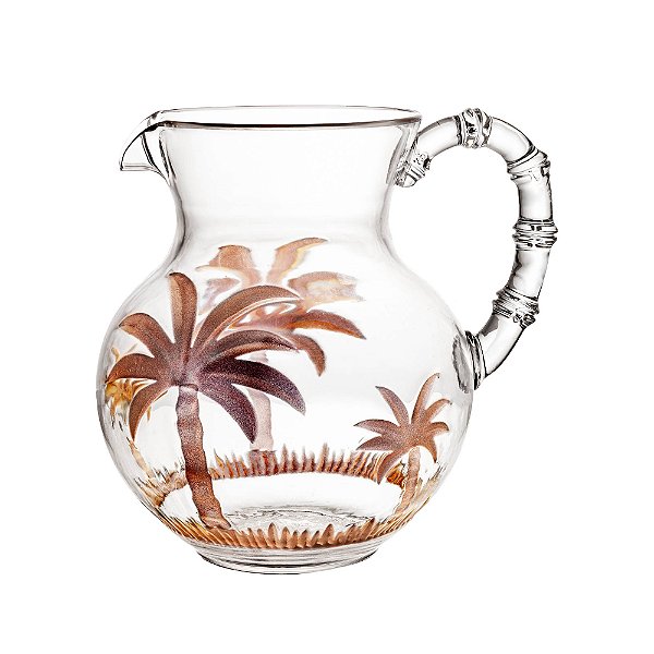 Jarra Para Suco De Acrílico Palm Gold Linha Premium 2,7 Litros - Wolff