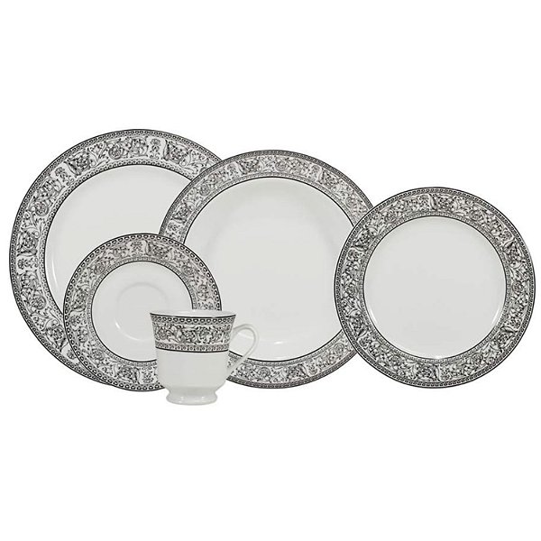 Serviço De Jantar E Chá 30 Peças Porcelana - Kate