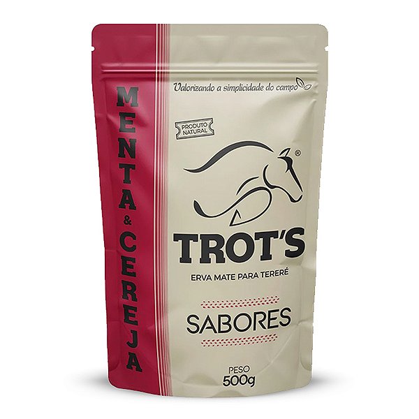 Erva Mate Tereré Trots Menta e Cereja 500g