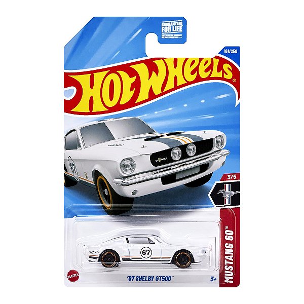 Carrinho Hot Wheels 67 Shelby GT500 2025 Lote G HYY93 3/5