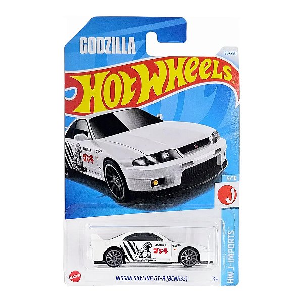 Carro Hot Wheels Nissan Skyline GT-R Godzilla 2024 Lote D HTC44 5/10