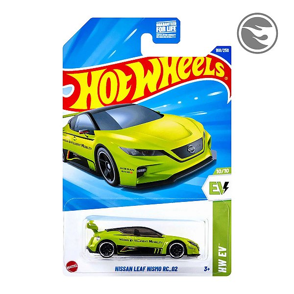 Carro Hot Wheels Nissan Leaf Nismo RC-02 T-Hunt 2025 Lote J JBC27 10/10