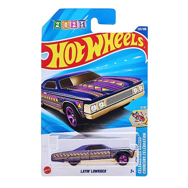 Carrinho Hot Wheels Layin Lowrider 2025 Lote M JBB37 1/10