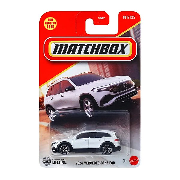 Carrinho Matchbox 2024 Mercedes-Benz EQB 2025 HVL08 101/125