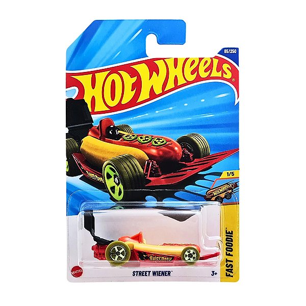 Carro Hot Wheels Street Wiener Verde 2025 Lote K HYX83 1/5