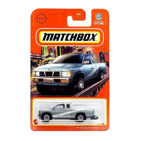 Carrinho Matchbox 95 Nissan Hardbody D21 2024 HVL53 15/100