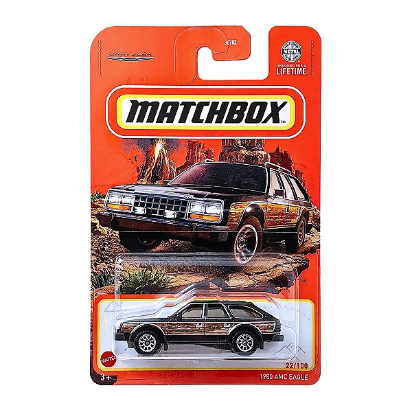 Carrinho Matchbox 1980 AMC Eagle 2024 HVL27 22/100