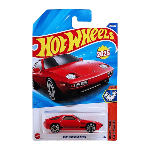 Carrinho Hot Wheels 1983 Porsche 928S Vermelho 2025 Lote P HYW53 10/10
