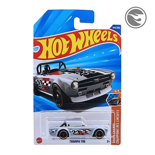 Carrinho Hot Wheels Triumph TR6 T-Hunt 2025 Lote Q JBC34 5/5