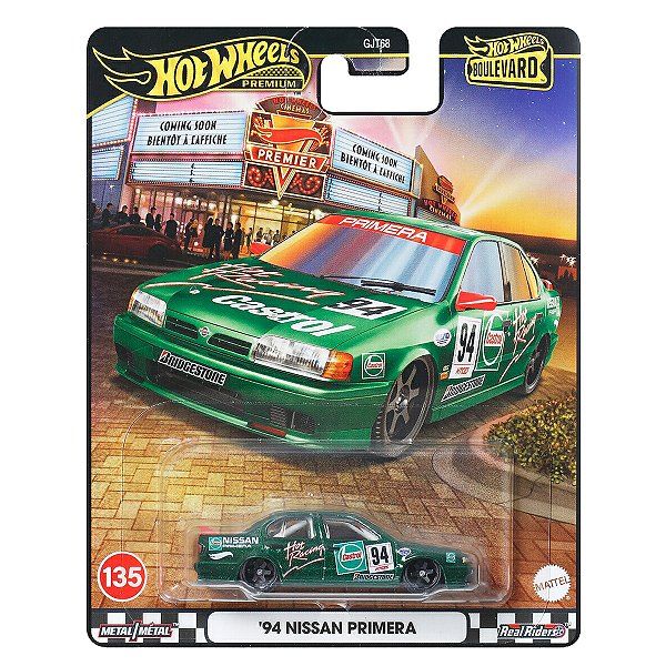 Carrinho Hot Wheels Premium Boulevard 94 Nissan Primera JBL31