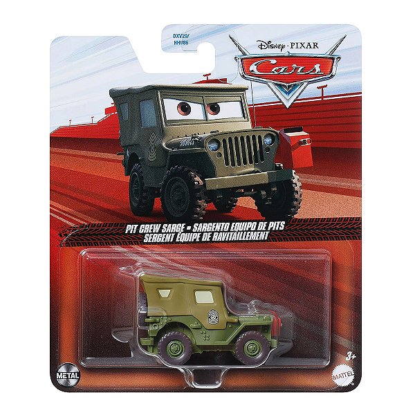 Carro Disney Pixar Cars Sargento FJH95