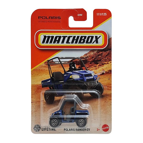 Carrinho Matchbox Polaris Ranger EV JBP36