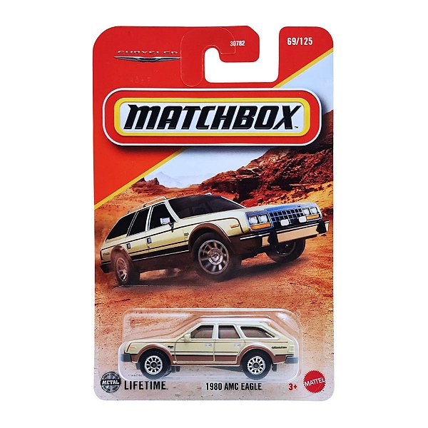 Carrinho Matchbox 1980 AMC Eagle JBP35