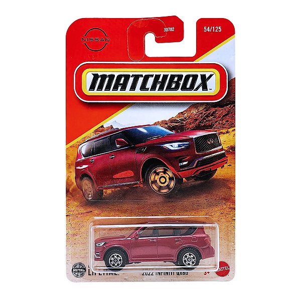 Carrinho Matchbox 2022 Infiniti QX80 JBP34