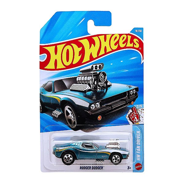 Carrinho Hot Wheels Rodger Dodger 2026 Lote A JJH94 2/5