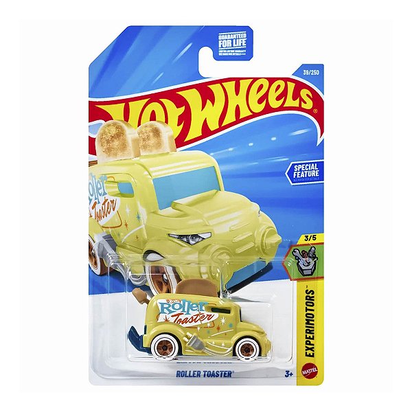 Carrinho Hot Wheels Roller Toaster 2026 Lote B JJJ10 3/5