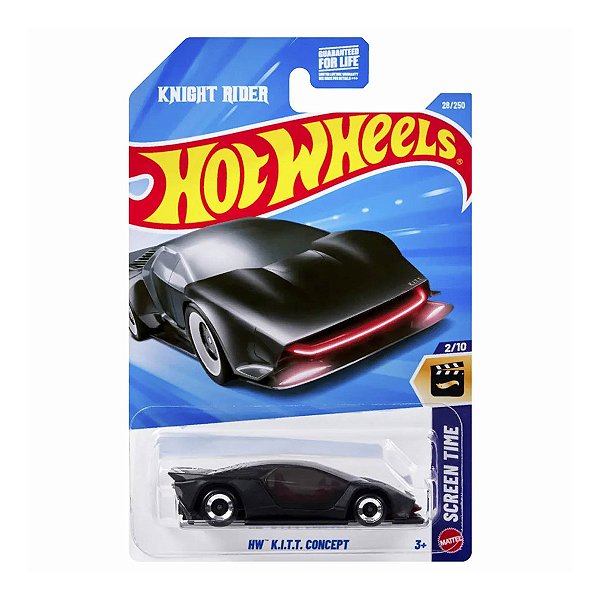 Carrinho Hot Wheels HW K.I.T.T Concept 2026 Lote B JJH98 2/10