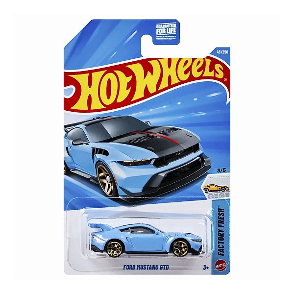 Carrinho Hot Wheels Ford Mustang GTD 2026 Lote B JJJ14 3/5