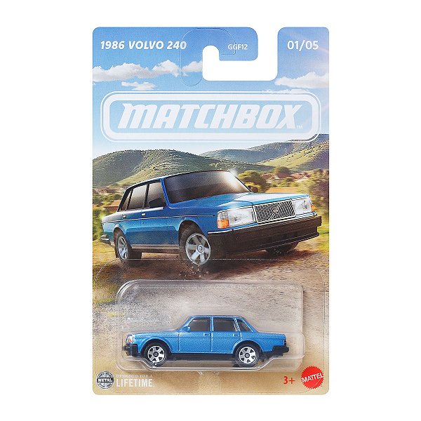 Carrinho Matchbox European Cars 1986 Volvo 240 JCH24