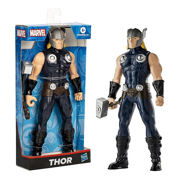 Boneco Marvel Olympus Thor Hasbro 24cm E7695