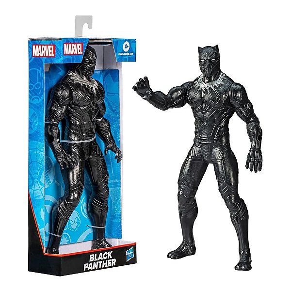 Boneco Marvel Olympus Pantera Negra Hasbro 24cm E5581