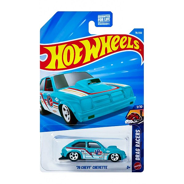 Carrinho Hot Wheels 79 Chevy Chevette Azul 2026 Lote C JJJ40 1/10
