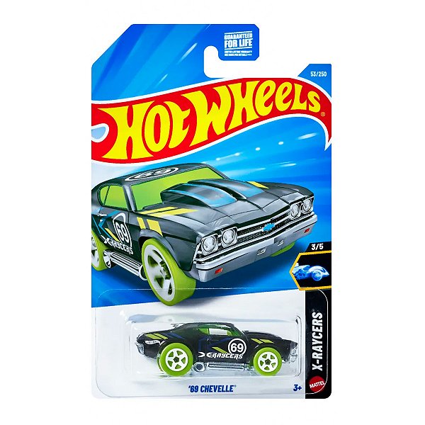 Carrinho Hot Wheels 69 Chevelle 2026 Lote C JJJ23 3/5