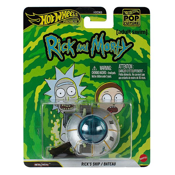 Nave Hot Wheels Premium Pop Culture Rick's Ship JHW95