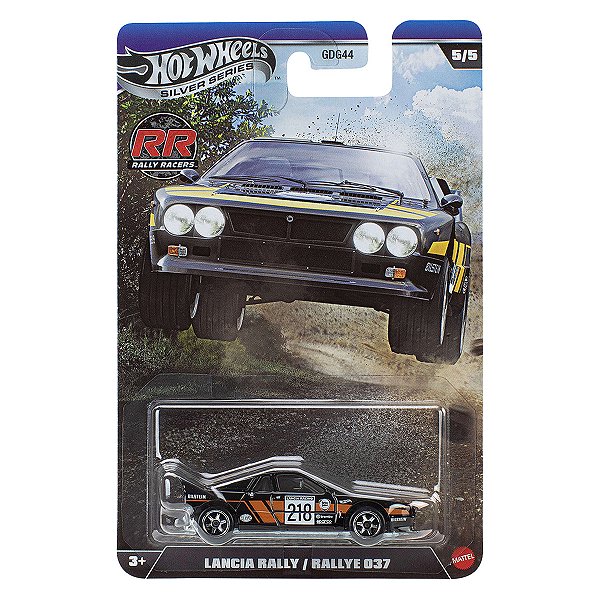 Carrinho Hot Wheels Silver Series RR Rally Racers Lancia Rally 037 JNF48