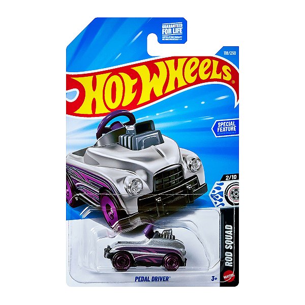 Carrinho Hot Wheels Pedal Driver 2026 Lote E JJJ77 2/10