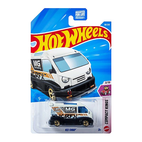 Carrinho Hot Wheels Kei Swap Branco 2026 Lote E JJJ65 3/10