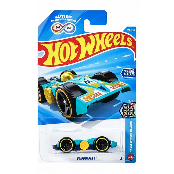 Carrinho Hot Wheels Flippin Fast 2026 Lote F JJJ88 2/5