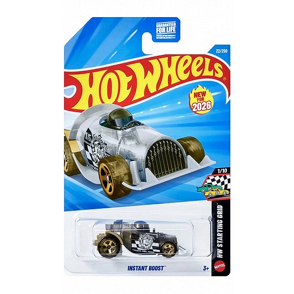 Carrinho Hot Wheels Instant Boost 2026 Lote F JJK73 1/10