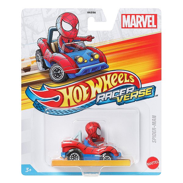 Carrinho Hot Wheels RacerVerse Marvel Spider-Man HKB96