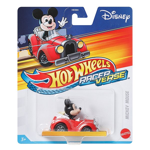 Carrinho Hot Wheels RacerVerse Disney Mickey Mouse HKB87