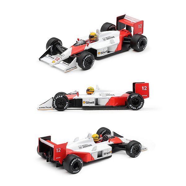 PRÉ-VENDA Mini GT #1228 McLaren MP4/4 #12 Ayrton Senna 1988 Canadian Grand Prix Winner