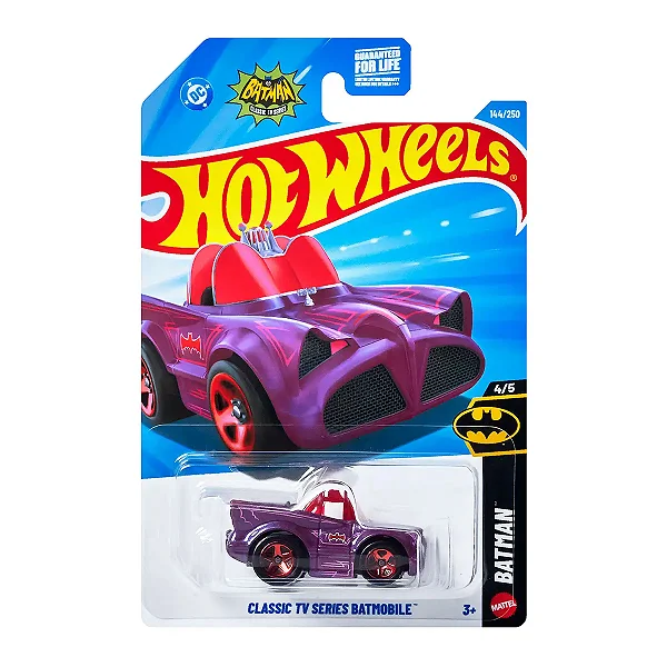 Carrinho Hot Wheels Classic TV Series Batmobile 2026 Lote G JJJ96