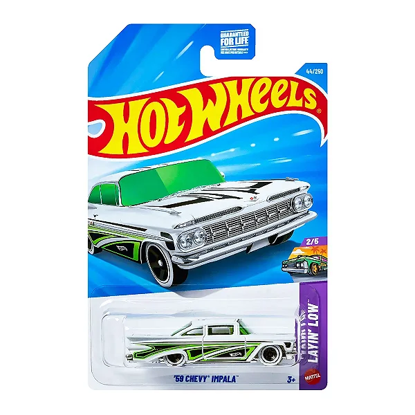 Carrinho Hot Wheels 59 Chevy Impala 2026 Lote G JJK81
