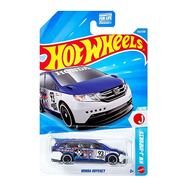 Carrinho Hot Wheels Honda Odyssey 2026 Lote G JJJ99