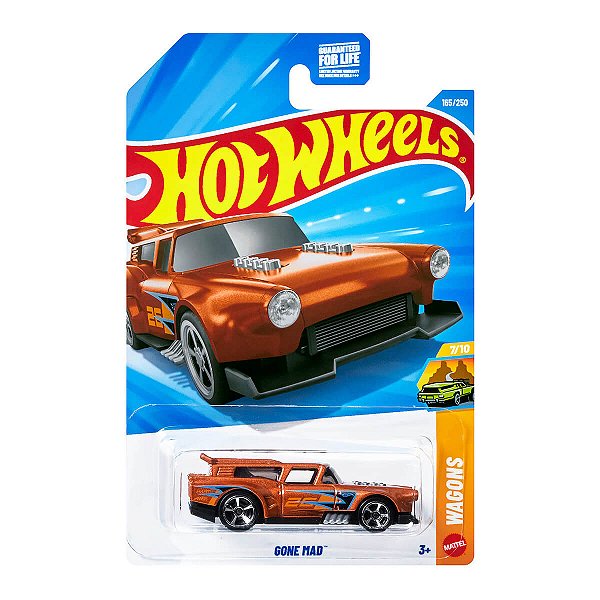 Carrinho Hot Wheels Gone Mad 2026 Lote H JJK09