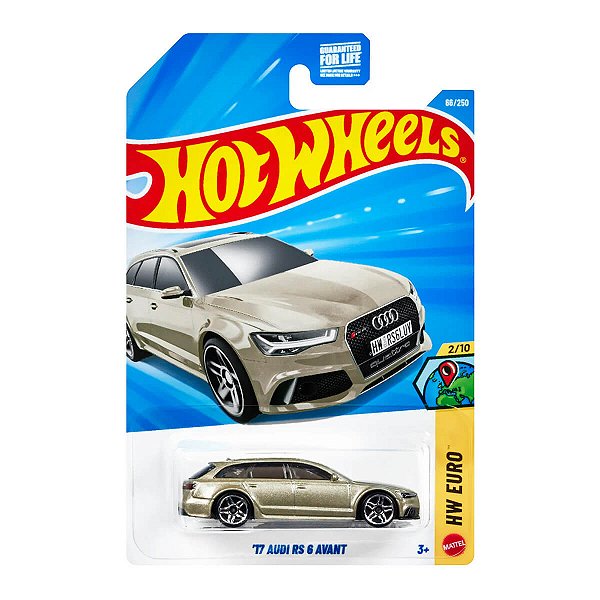Carrinho Hot Wheels 17 Audi RS 6 Avant 2026 Lote H JJK90