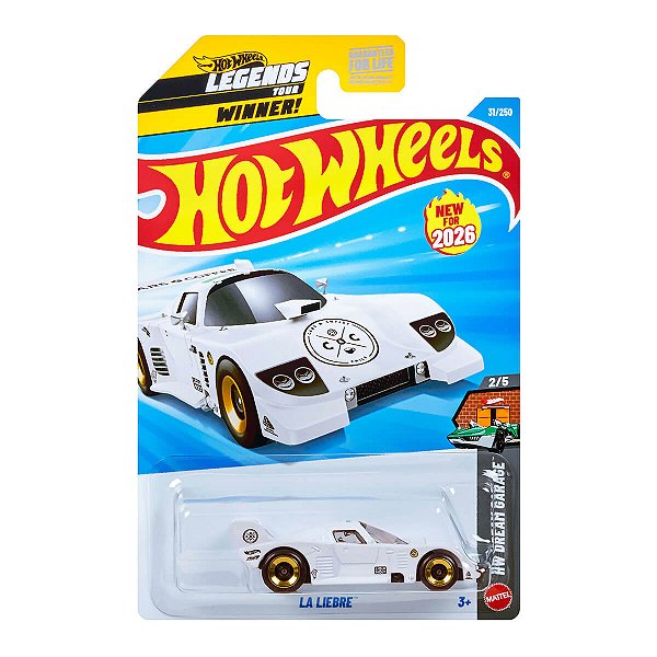 Carrinho Hot Wheels La Liebre 2026 Lote H JJK77