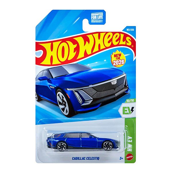 Carrinho Hot Wheels Cadillac Celestiq 2026 Lote H JJH49