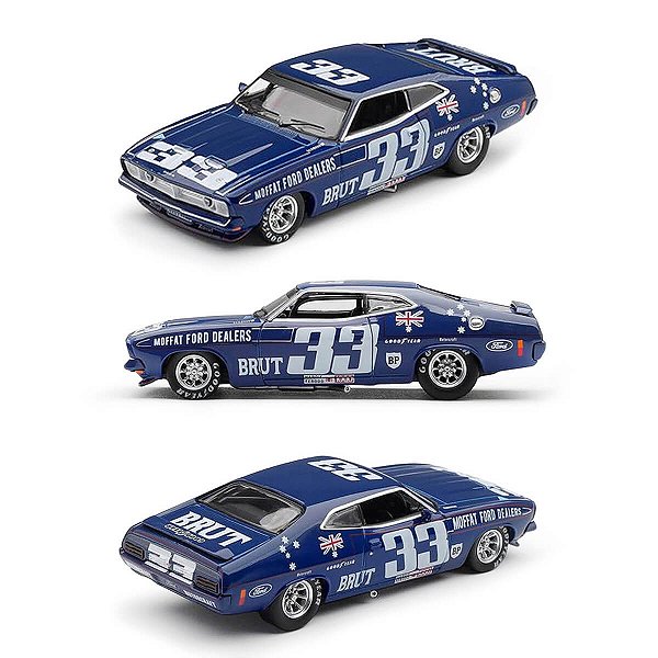 PRÉ-VENDA Mini GT #1243 Ford XB Falcon GT #33 1974 Bathurst 1000 Australia Exclusive