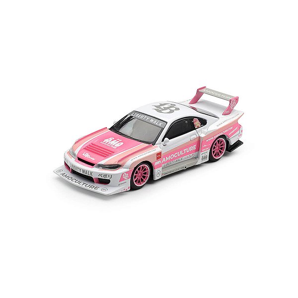 Mini GT #1239 Nissan Silvia (S15) LB-Super Silhouette Amoculture