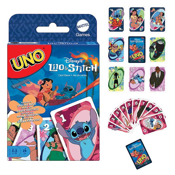Jogo de Cartas Uno Lilo e Stitch JCC10