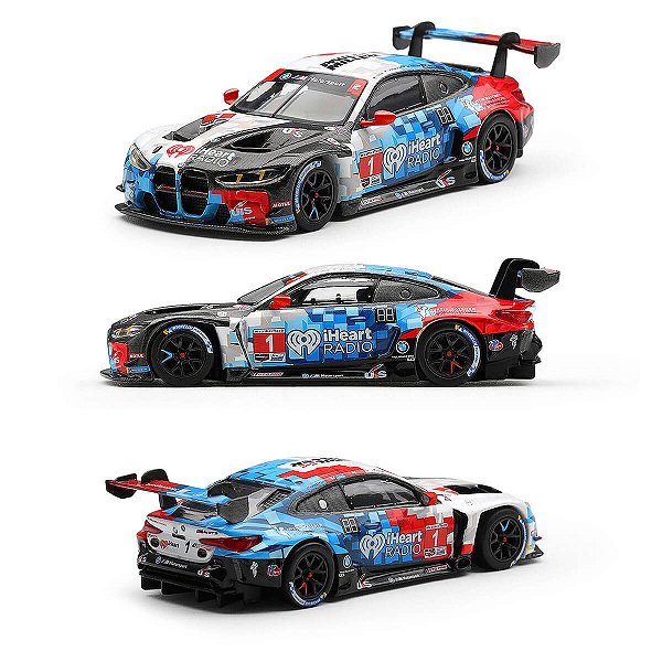 PRÉ-VENDA Mini GT #1247 BMW M4 GT3 EVO #1 Paul Miller Racing 2025 IMSA Daytona 24 Hrs